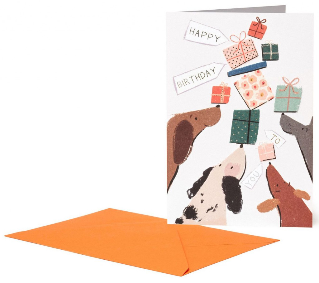 Legami Darčekové prianie Legami Large Greeting Card - Greeting Card - Dogs