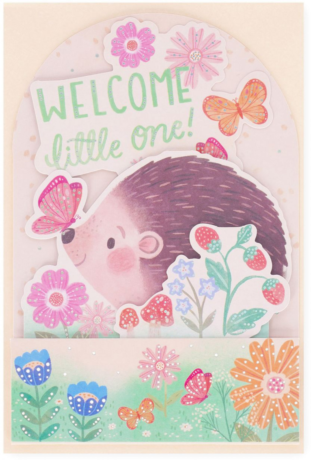 Legami Darčekové prianie Legami Pop-Up Card - Pop-Up Greeting Card - Baby Born