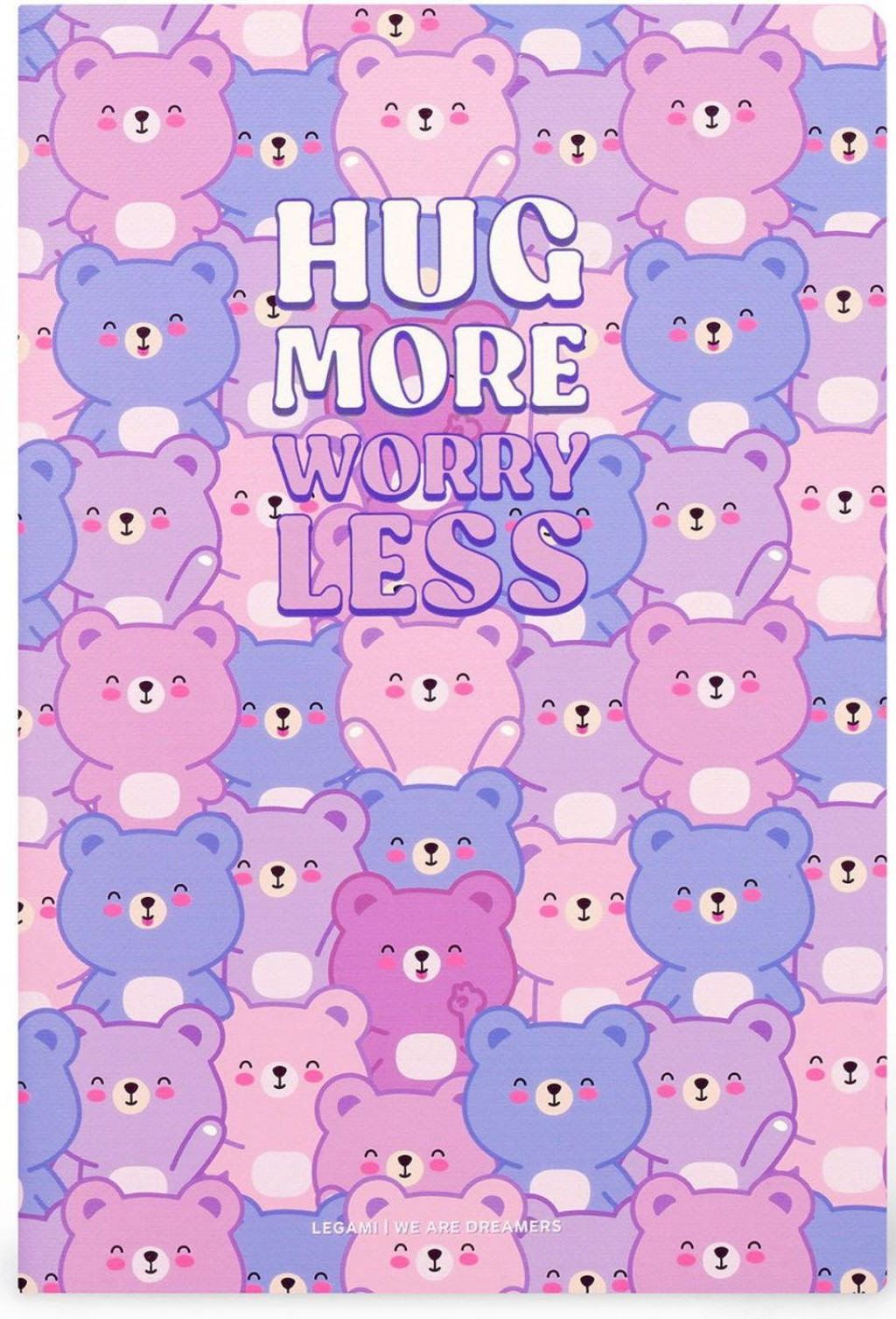 Legami Zápisník Legami Plain Notebook - Quaderno - Medium - Teddy Bear