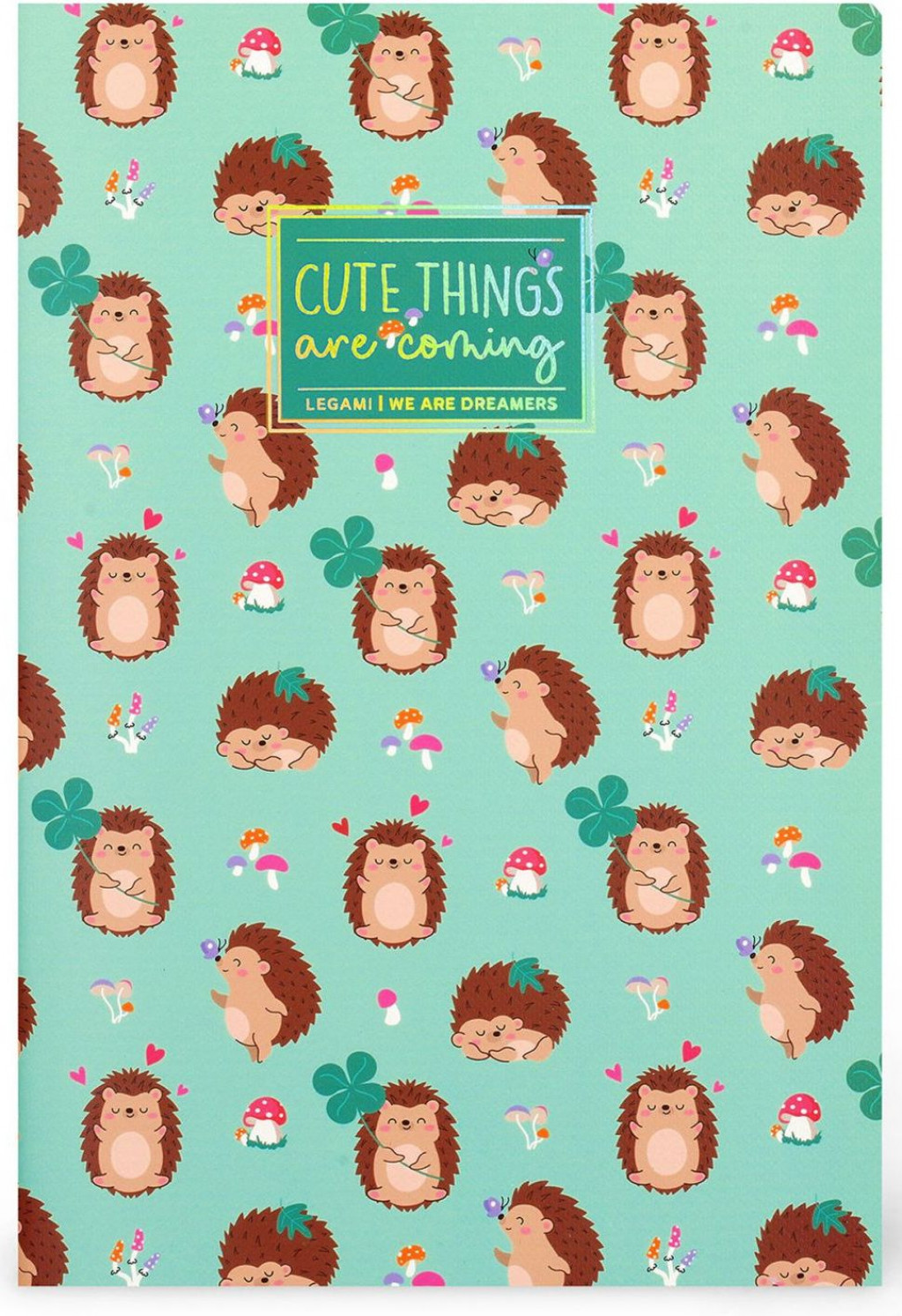 Legami Zápisník Legami Lined Notebook - Quaderno - Medium - Hedgehog