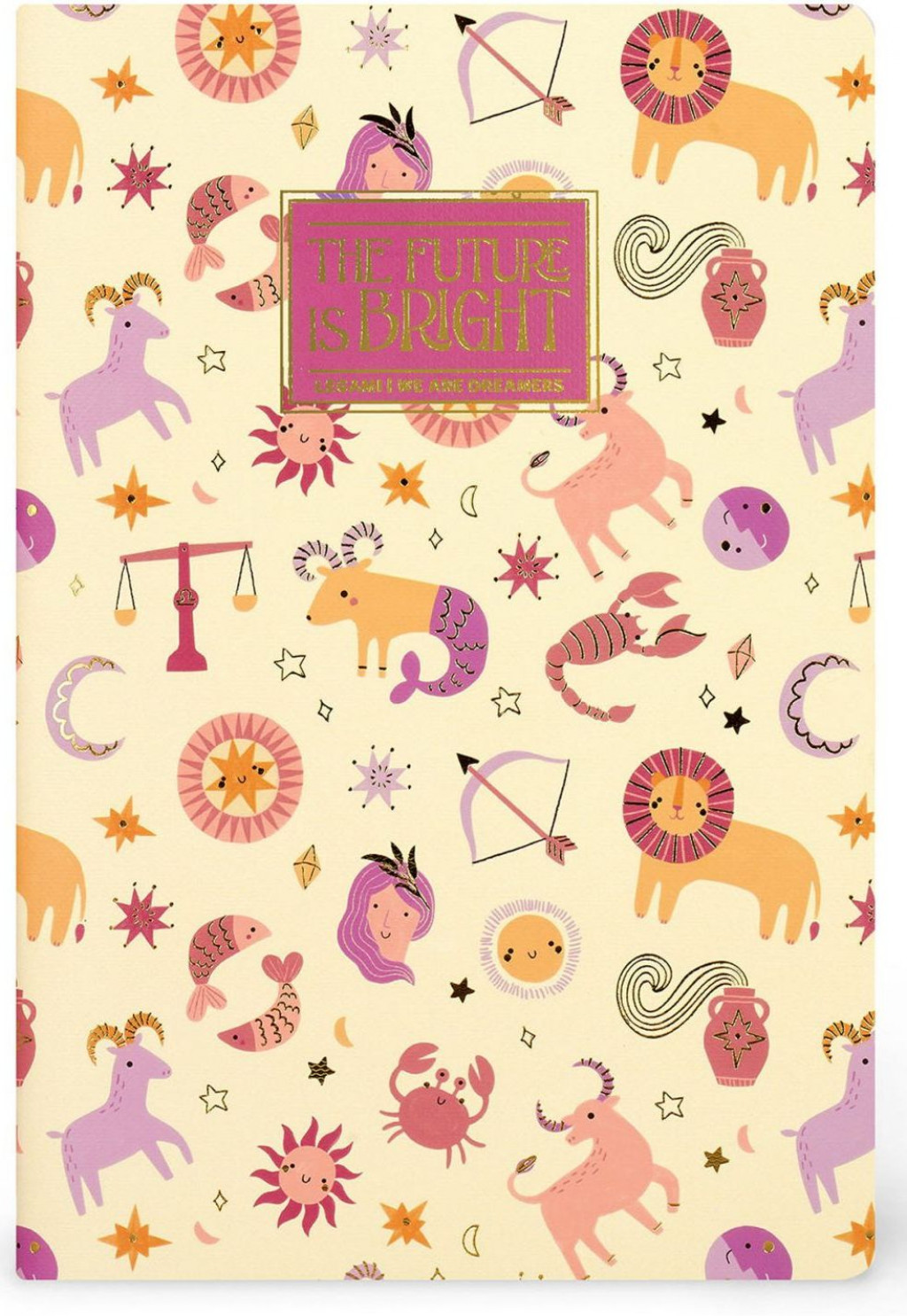 Legami Zápisník Legami Lined Notebook - Quaderno - Medium - Zodiac