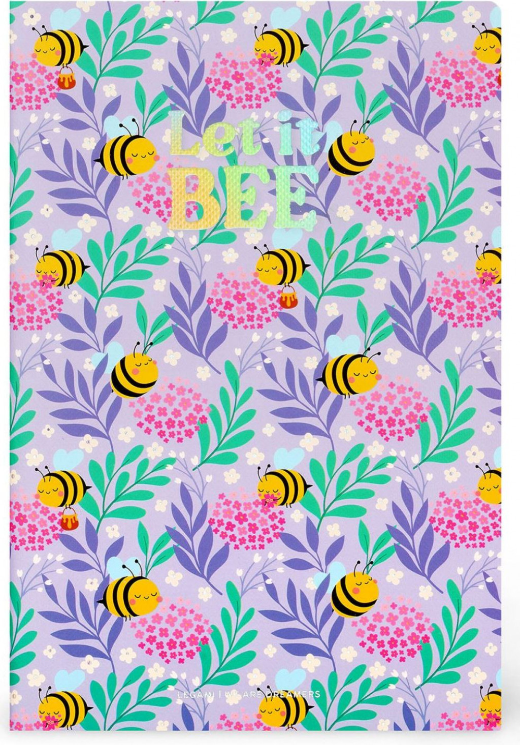Legami Zápisník Legami Lined Notebook - Quaderno - Medium - Bee