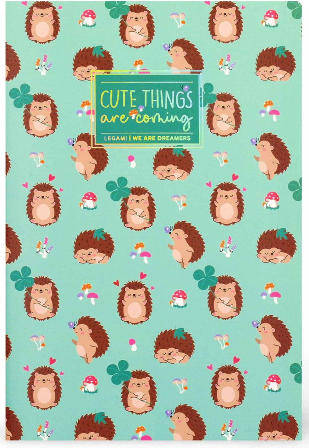 Legami Zápisník Legami Lined Notebook - Quaderno - Small - Hedgehog