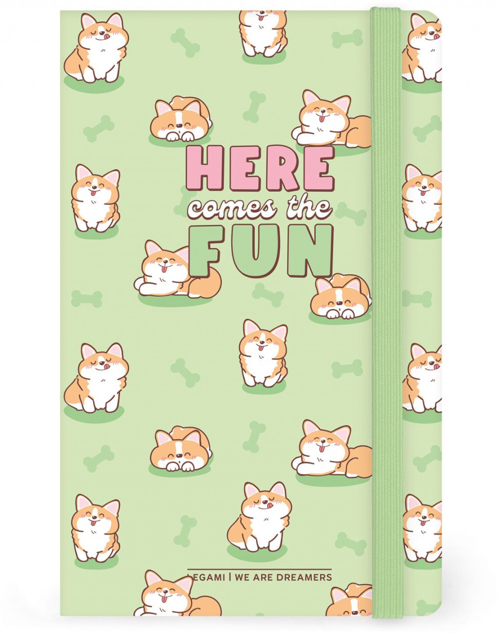 Legami Zápisník Legami Lined Notebook - Photo Notebook - Medium - Corgi