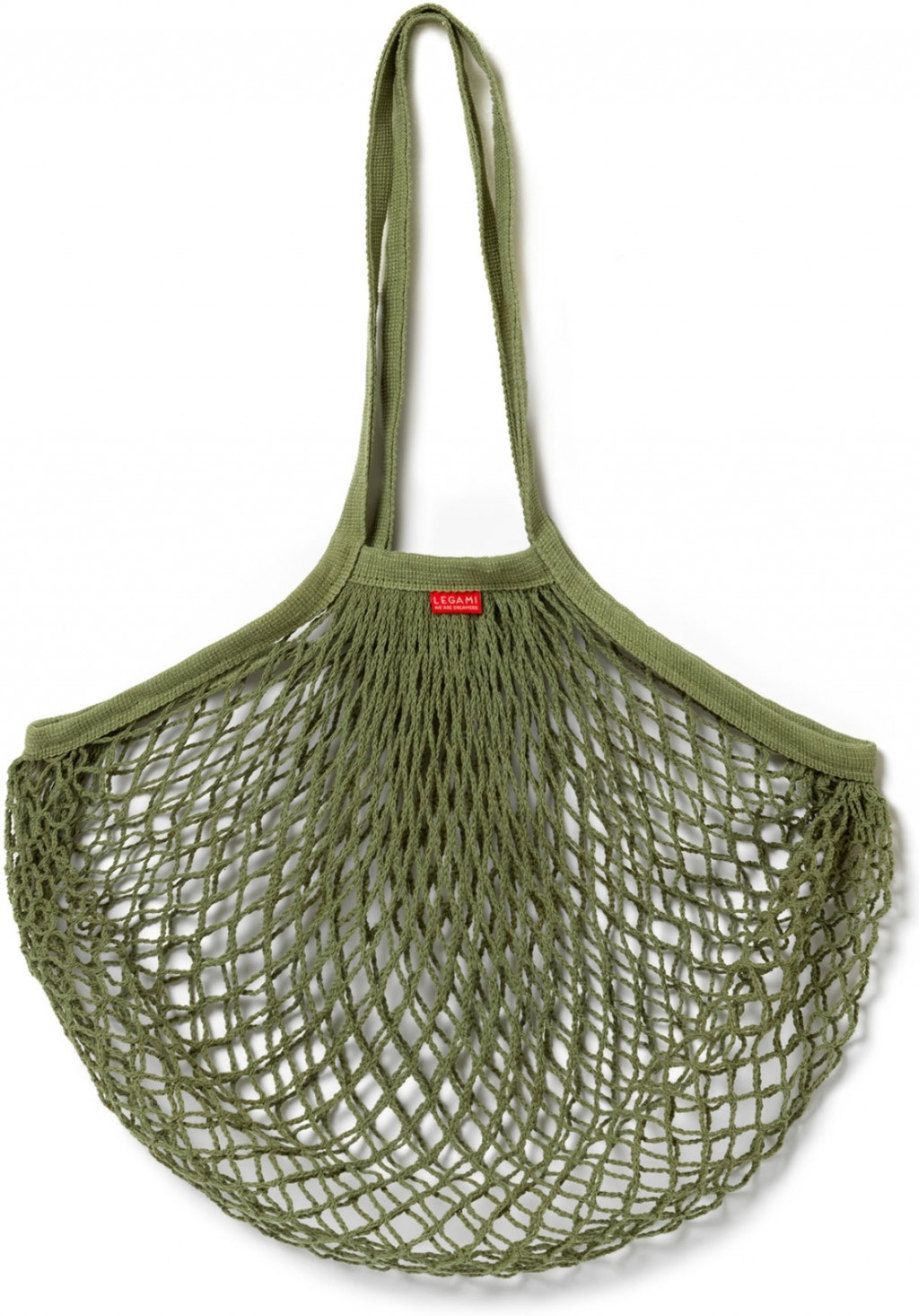 Legami Síťovka Legami Cotton Mesh Bag - Military Green