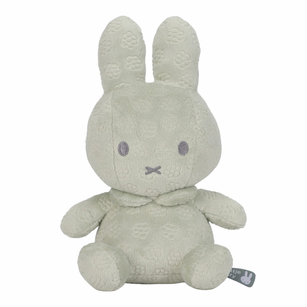 Little Dutch Králiček Miffy Green Flower 20 cm