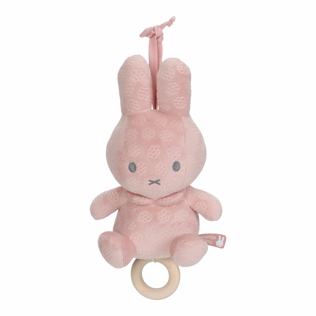 Little Dutch Hudobný králiček Miffy Pink Flower