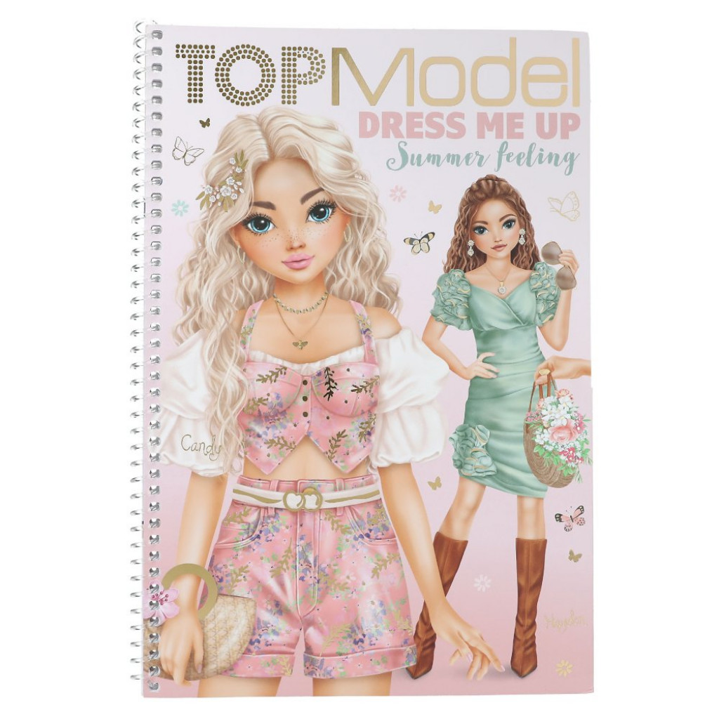 Top Model Kreatívny zošit  Dress me up SUMMER FEELING
