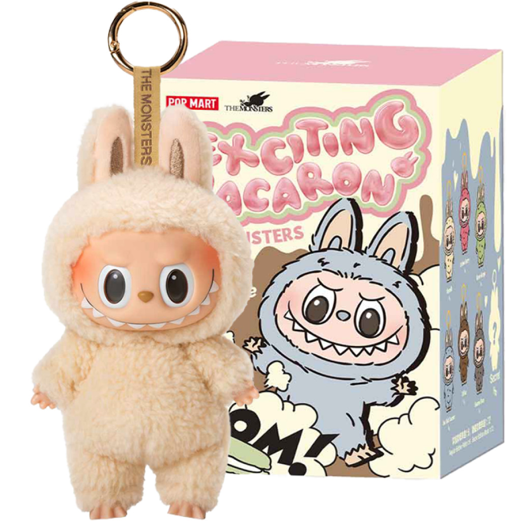 Aurora Plyšový Labubu Macarons - POP MART original blindbox