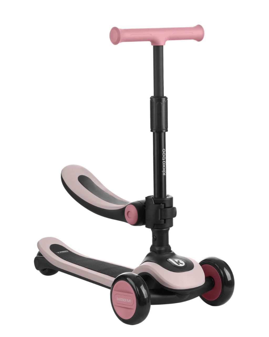 KikkaBoo Koloběžka 2v1 Treo Pink