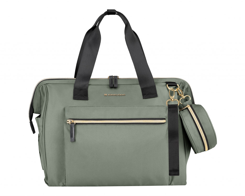 KikkaBoo Přebalovací taška Maxi Army Green
