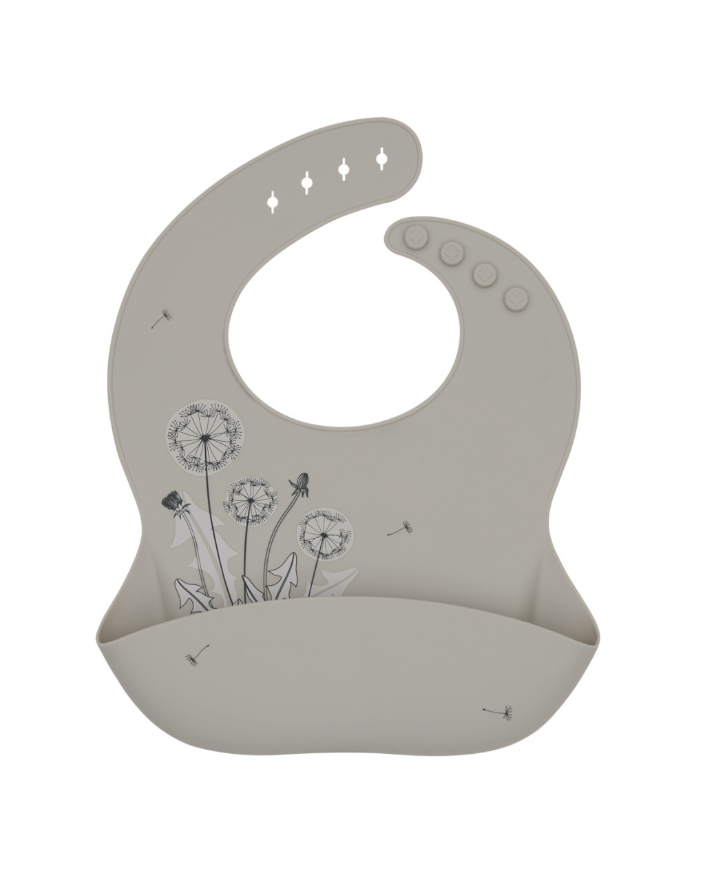 KikkaBoo Bryndák s kapsou Platinum Silicone Flora Sand