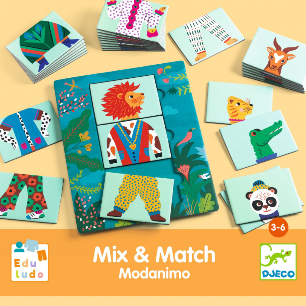 DJECO ENG: Mix & Match Modanimo