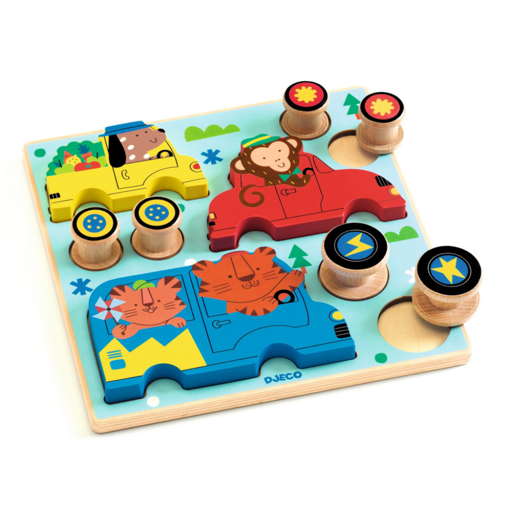 DJECO ENG: Puzz & roll Color