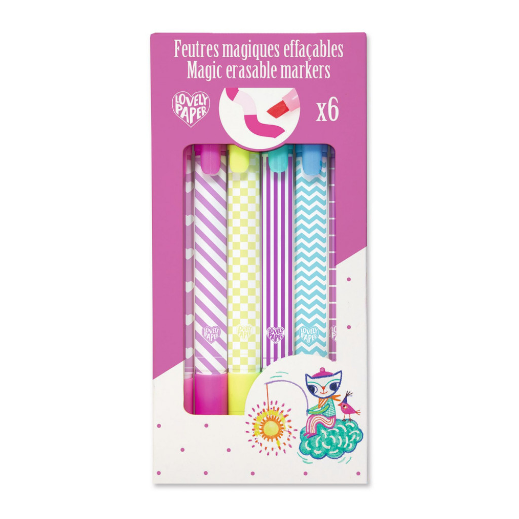 DJECO Magické zmazateľné fixky (6ks)