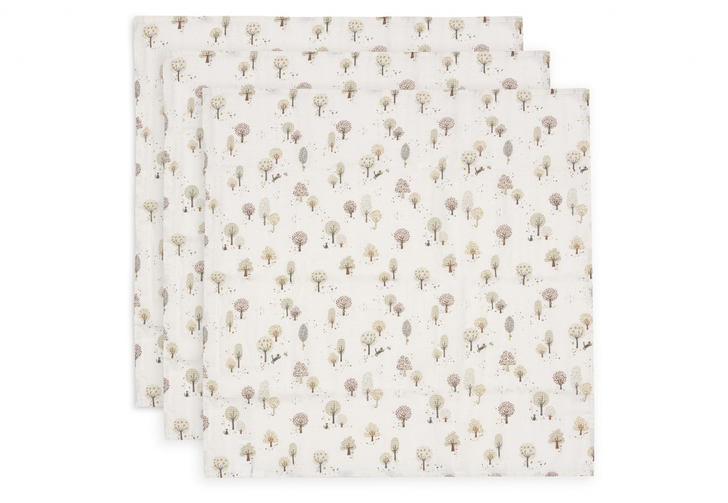 Jollein Pleny 3 ks 70x70 cm Tiny Park