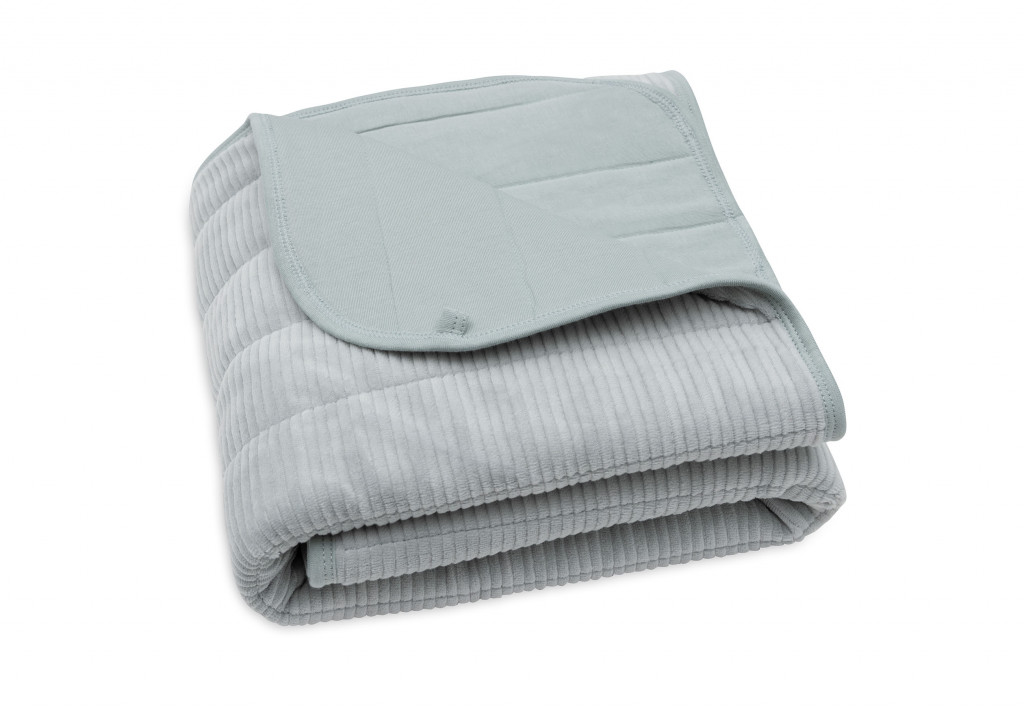 Jollein Deka 75x100cm Velvet Rib Sea Green