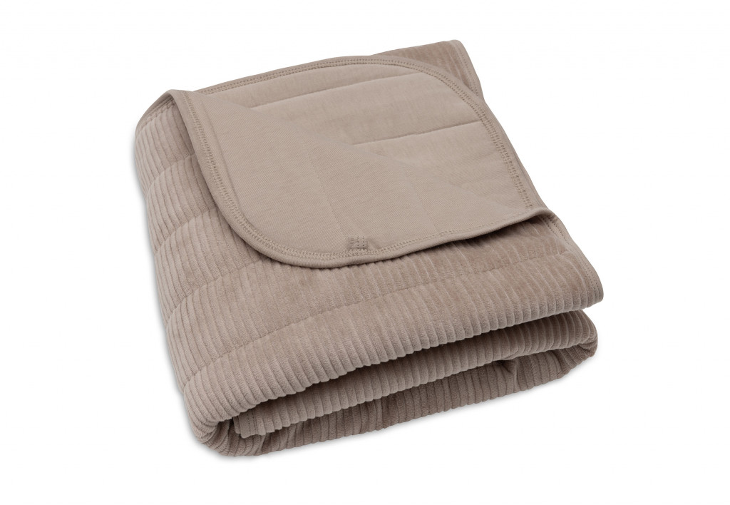 Jollein Deka 75x100cm Velvet Rib Milky Coffee