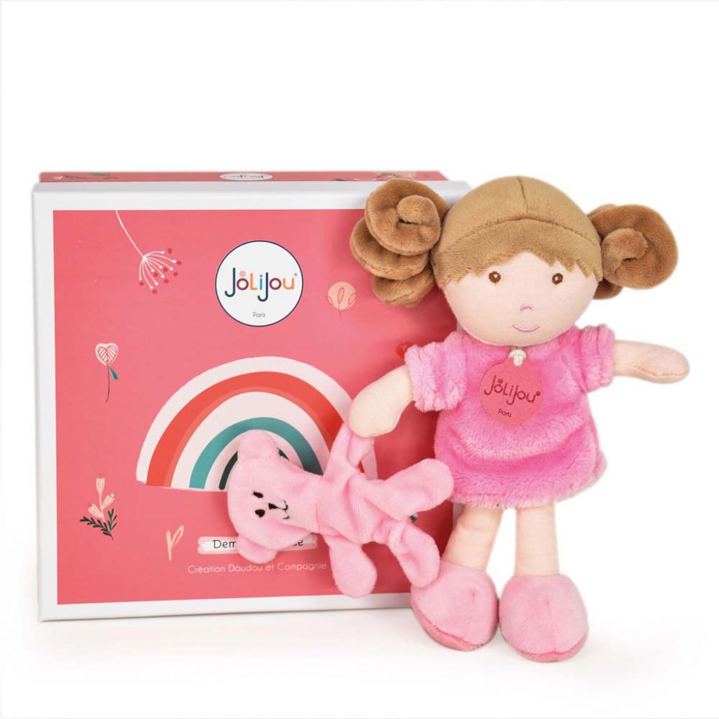 DouDou ET Compagnie Bábika Slečna Rose 21cm