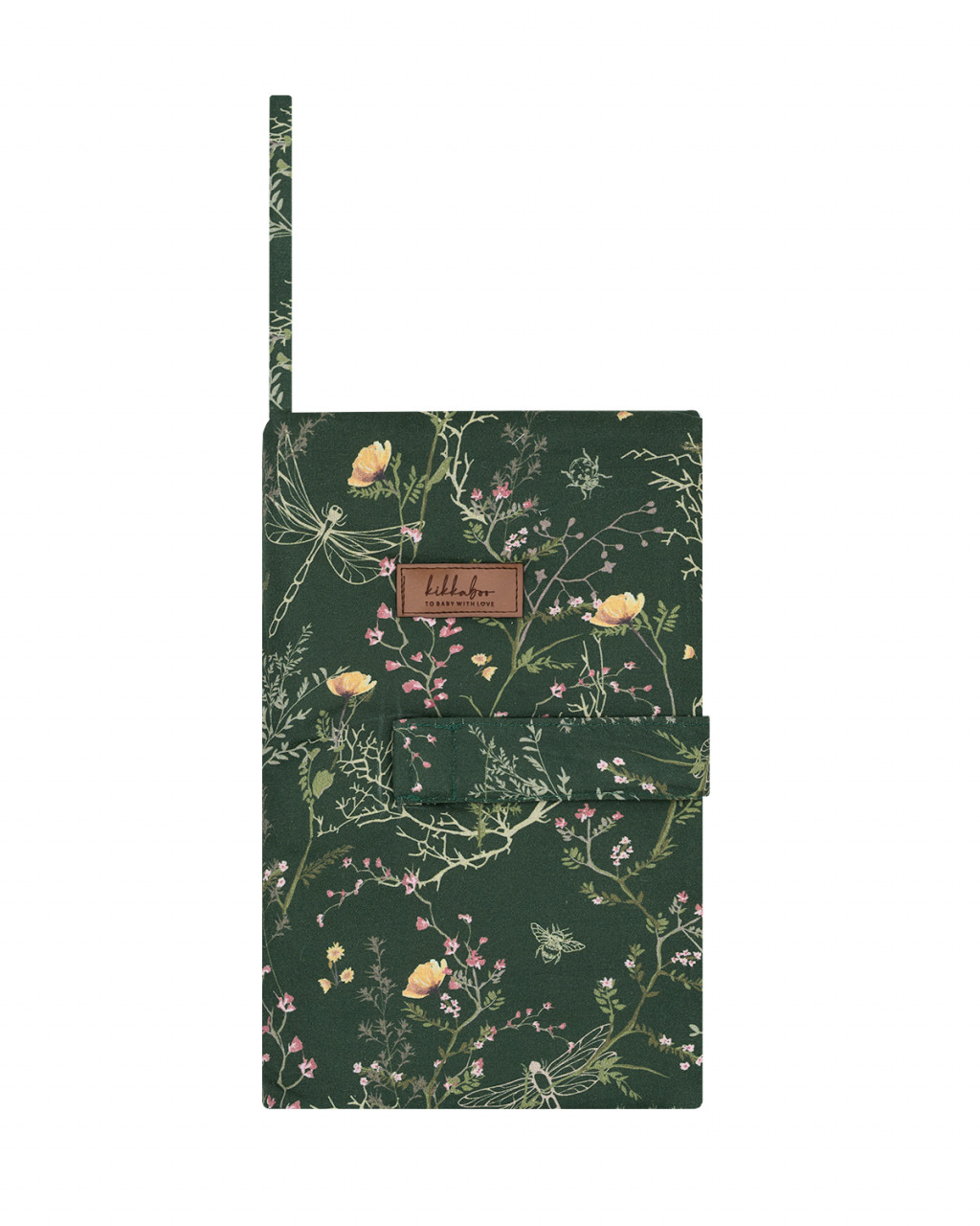 KikkaBoo Puzdro na plienky Secret Garden Green