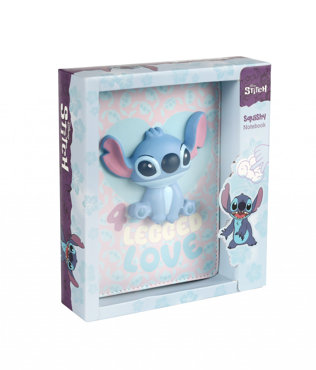 Coolpack Zápisník B6 s 3D postavičkou Stitch Pastel