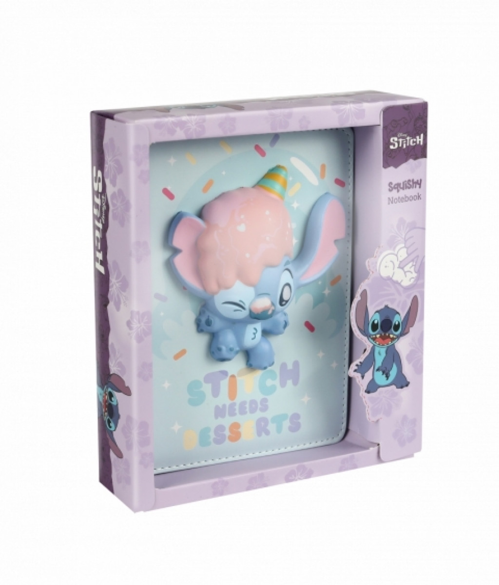Coolpack Zápisník B6 s 3D postavičkou Dessert Stitch Pastel