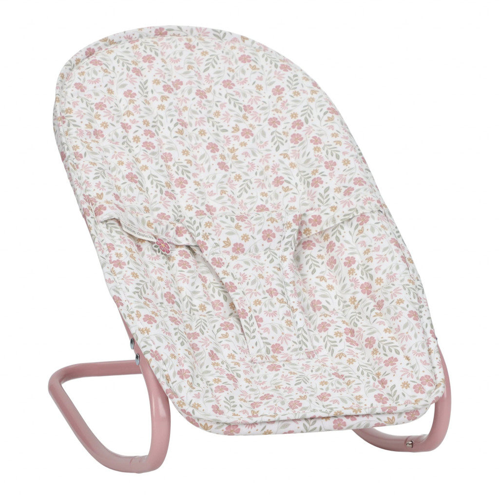 Little Dutch Hojdacie lehátko pre bábiky Soft Flowers