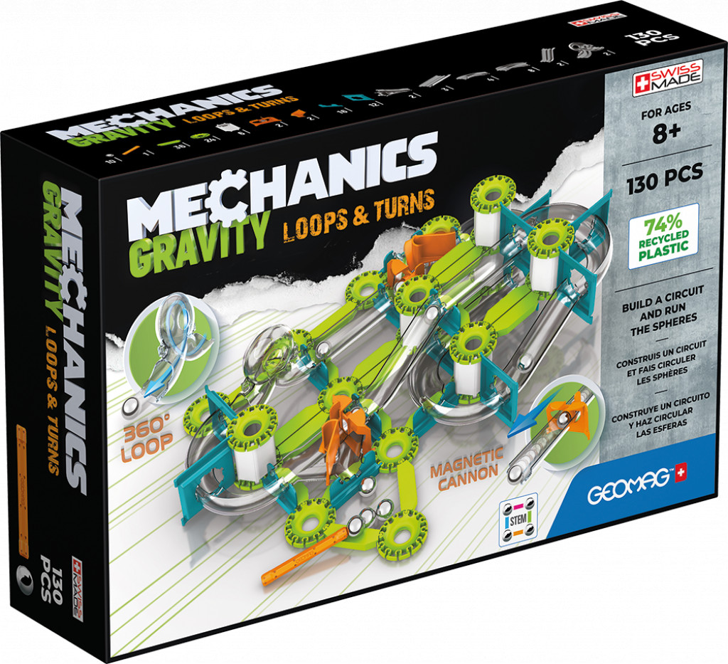 Geomag Mechanics Gravity 130 dílků
