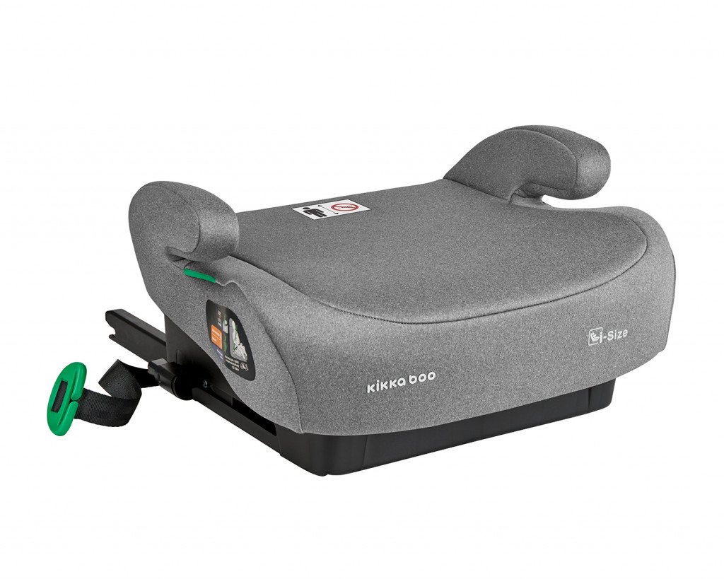 KikkaBoo Podsedák 125-150 cm i-Tip i-SIZE Light Grey