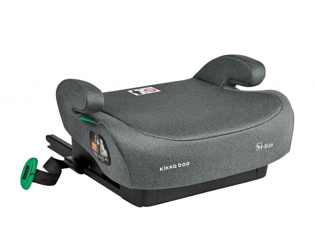 KikkaBoo Podsedák 125-150 cm i-Tip i-SIZE Dark Grey