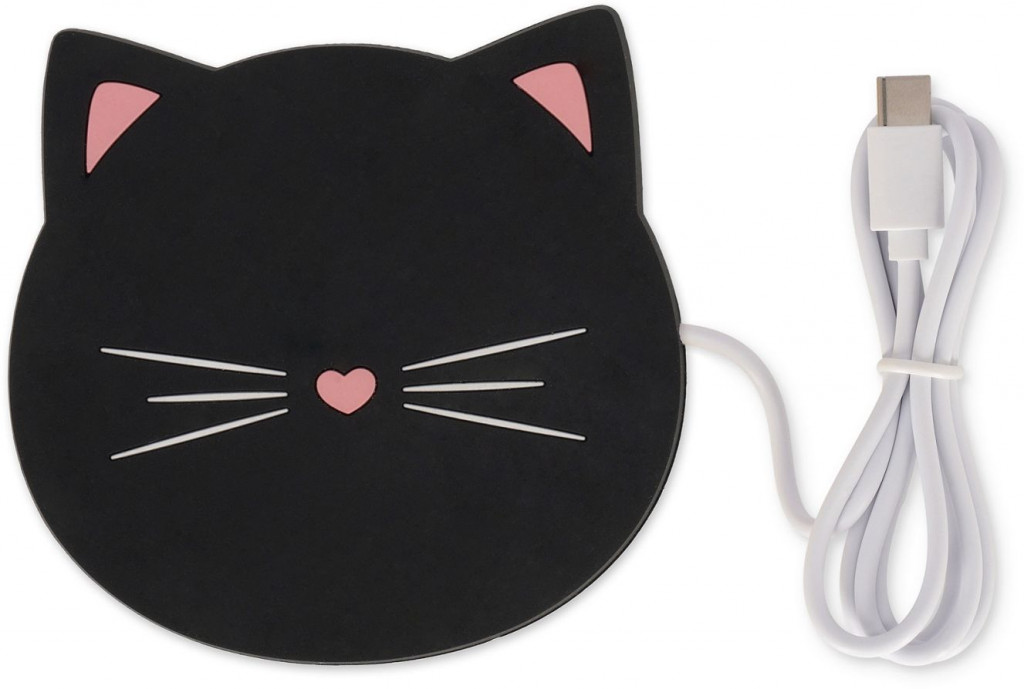 Legami Ohrievací USB podtácka Legami Type-C Cable Mug Warmer - Warm It Up - Kitty