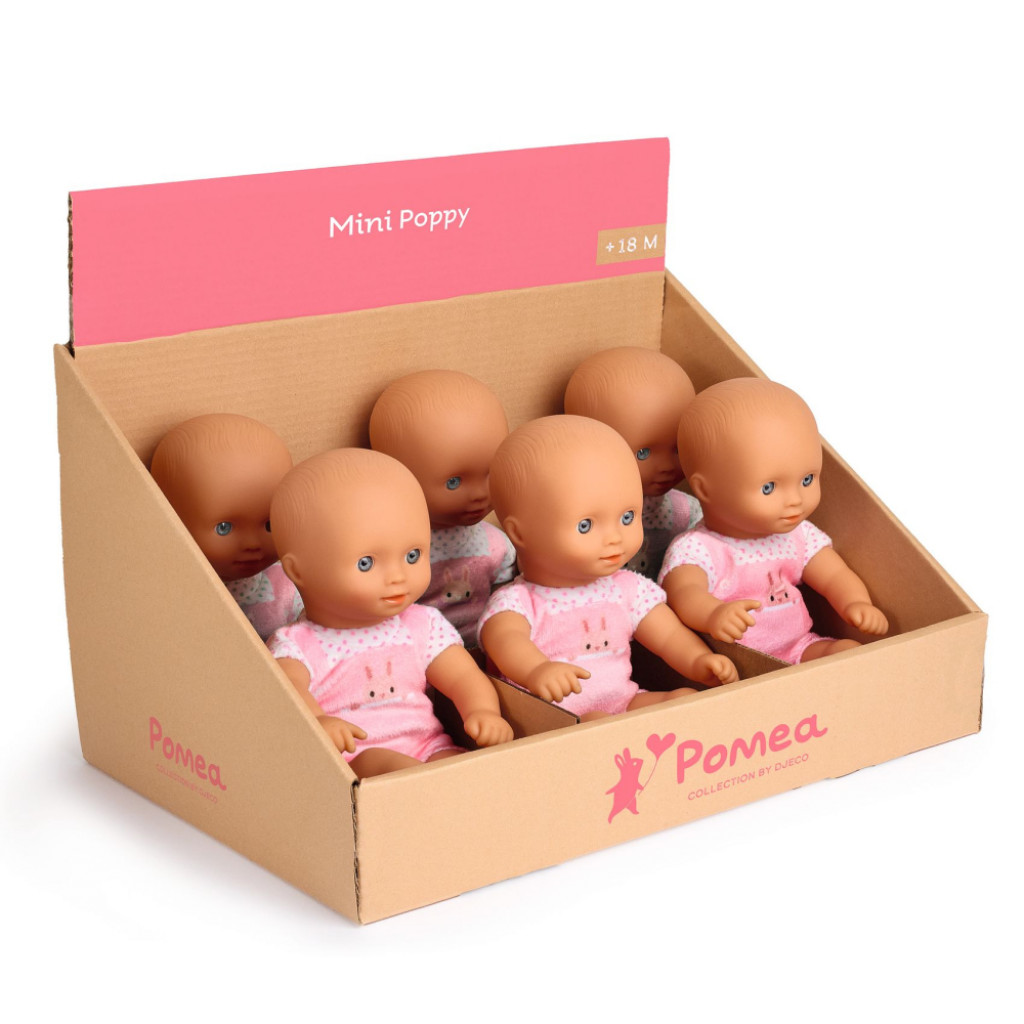 DJECO ENG: Mini Poppy - 6 pcs