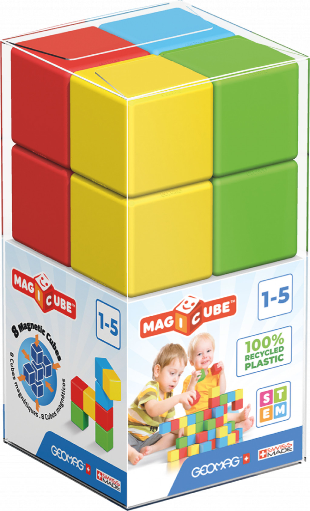 Geomag Magicube Full Color 8 dílků