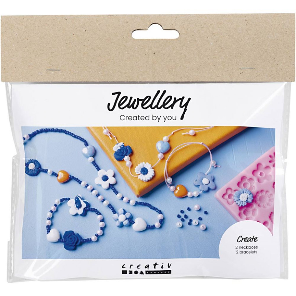 Creativ Company Kreatívna sada Mini Craft Kit Jewellery Flowers
