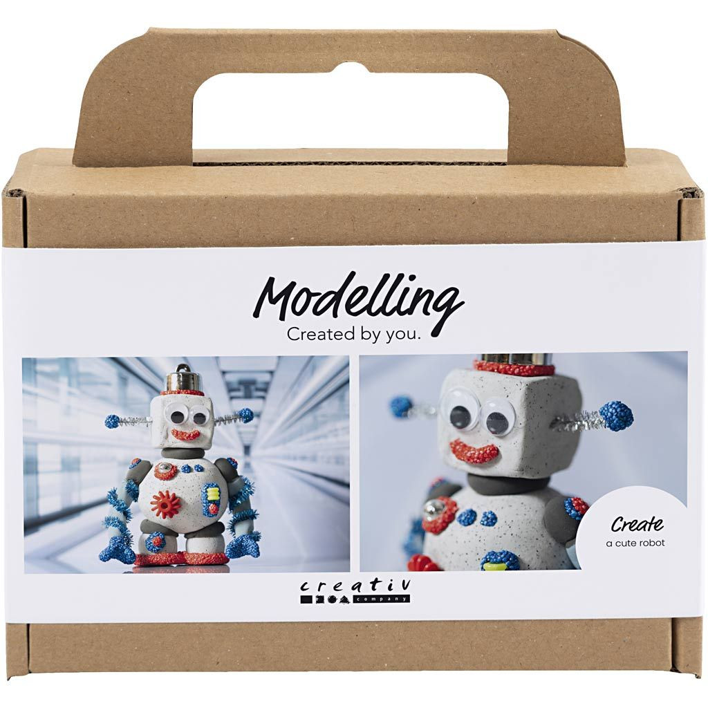 Creativ Company Kreatívna sada Mini Craft Kit Modelling Robot