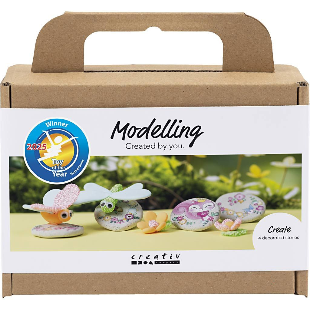 Creativ Company Kreatívna súprava Mini Craft Kit Modelling Stone Butterfly