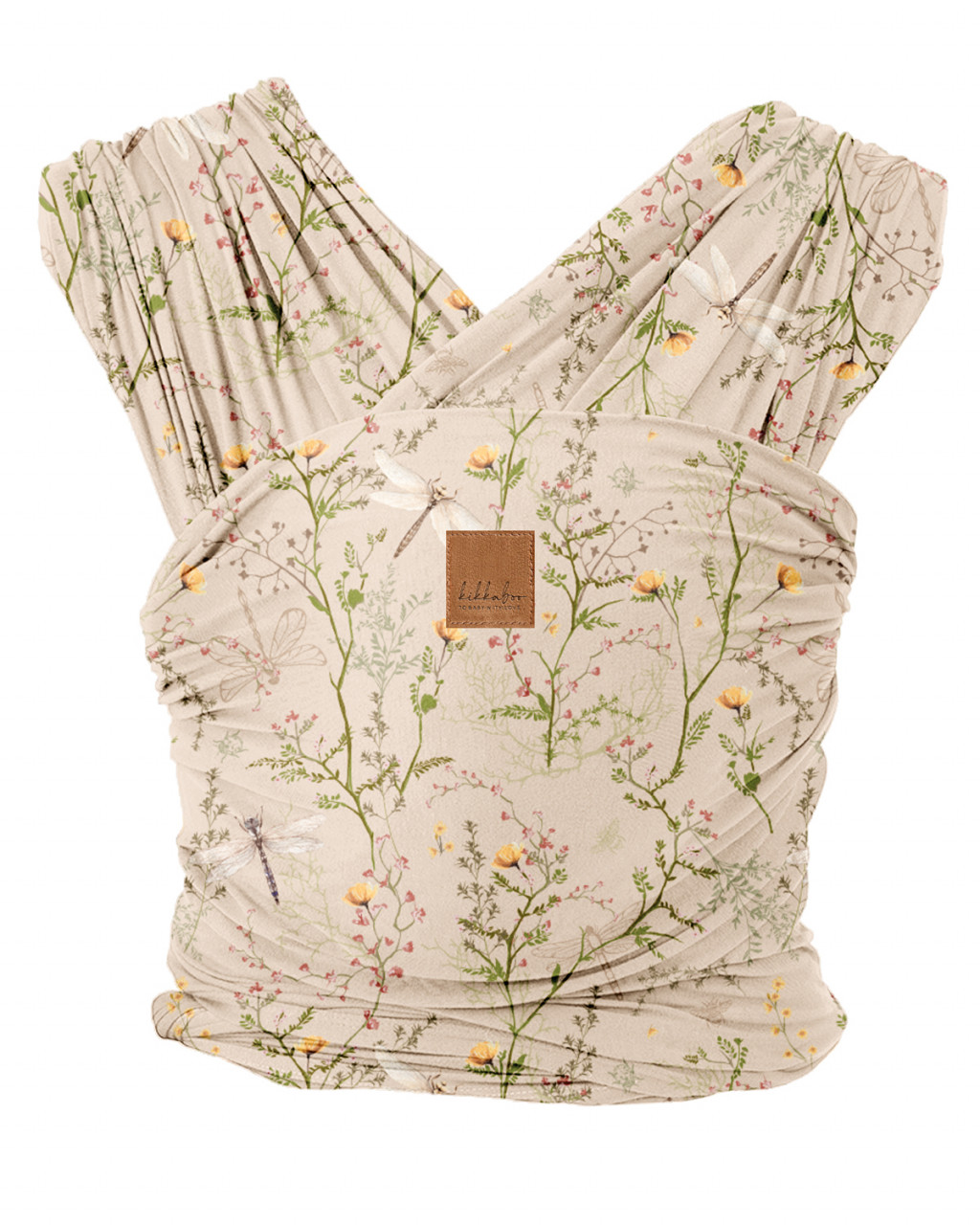 KikkaBoo Šatka na nosenie detí Isla Secret Garden Beige