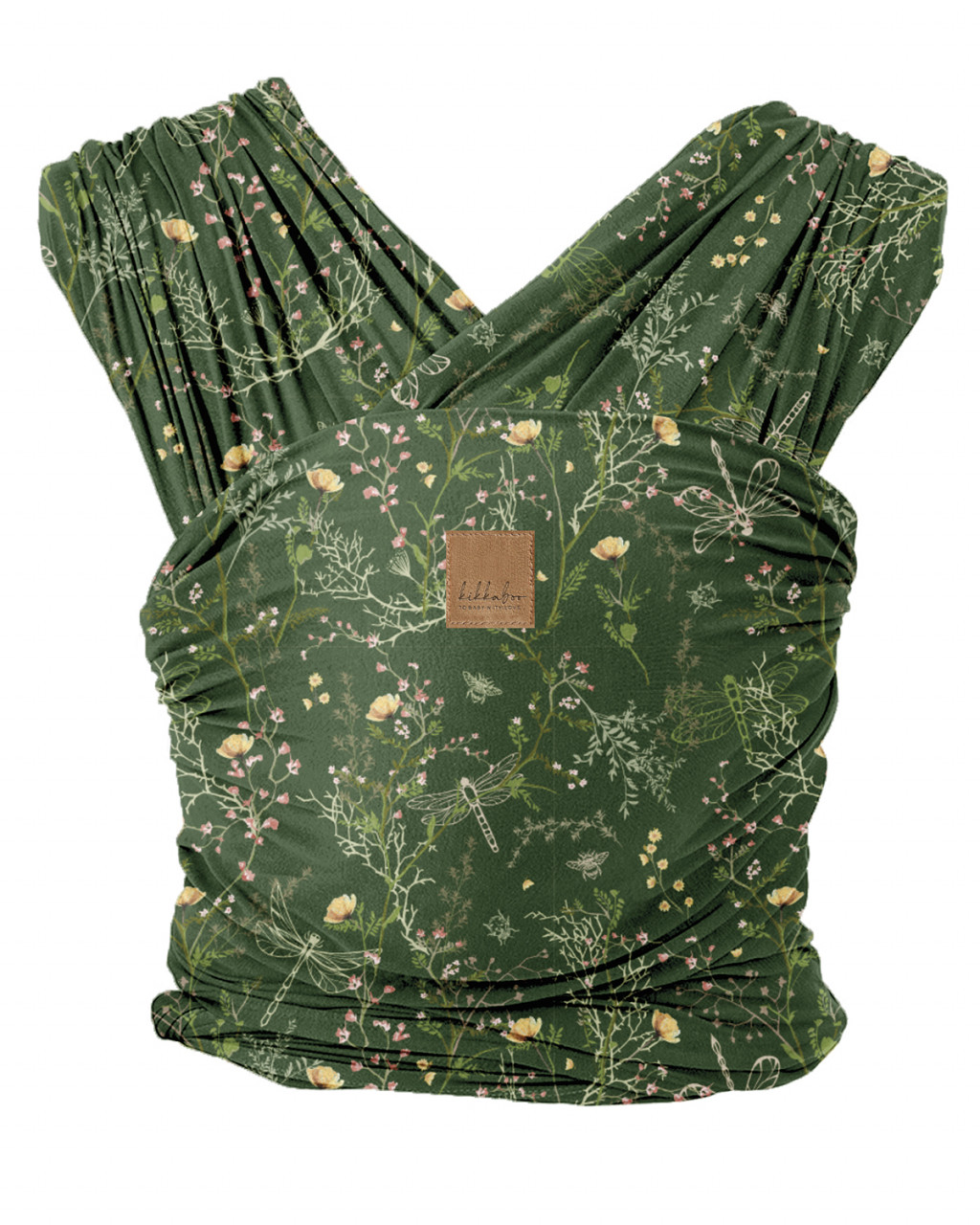 KikkaBoo Šatka na nosenie detí Isla Secret Garden Green
