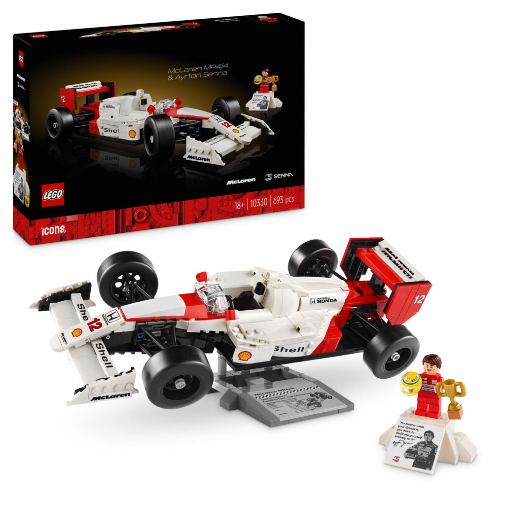 Lego® McLaren MP4/4 a Ayrton Senna