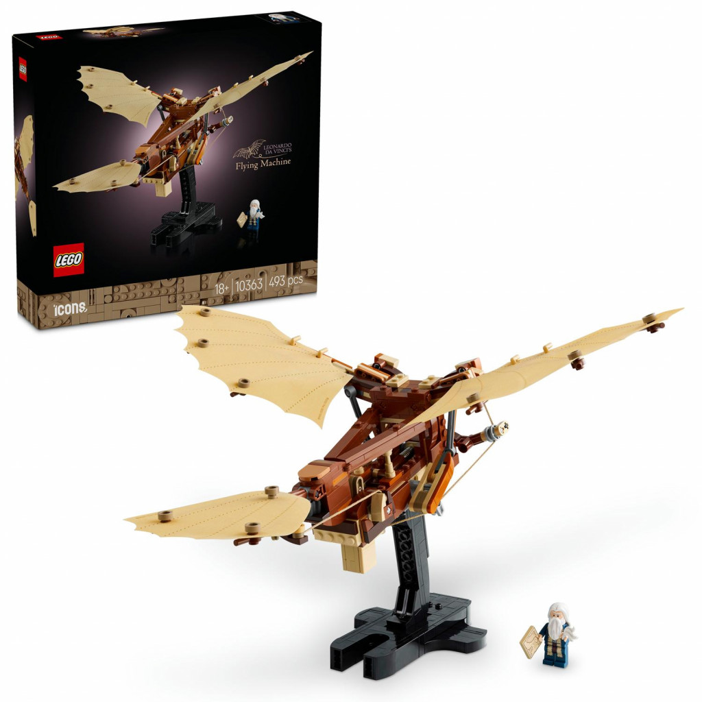 Lego® Lietajúci stroj Leonarda da Vinciho