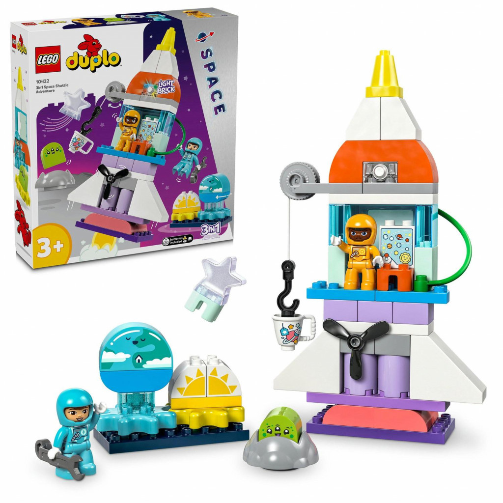 Lego® Vesmírne dobrodružstvo s raketoplánom 3 v 1