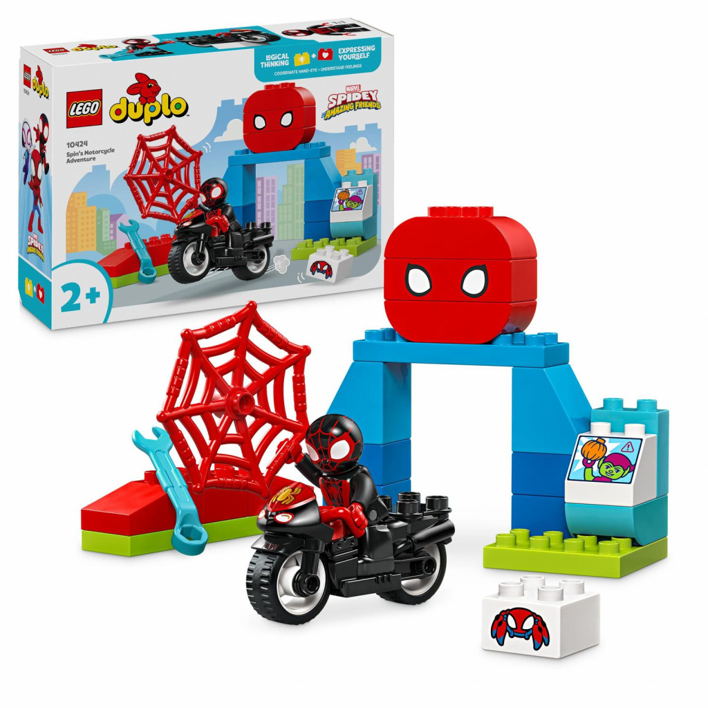 Lego® Spin a dobrodružstvo na motorke