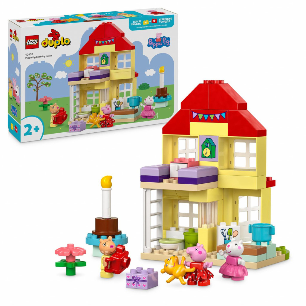Lego® Prasiatko Peppa a narodeninový dom