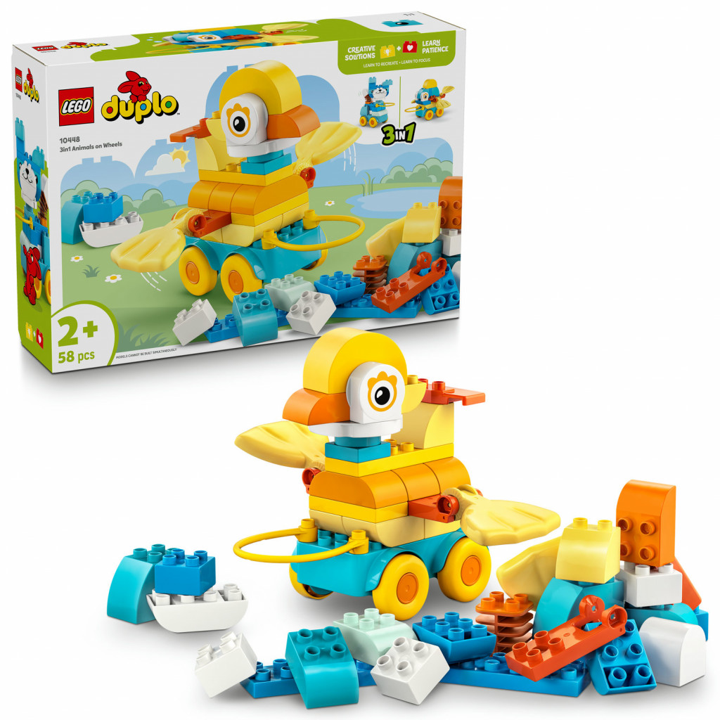 Lego® 3 v 1: Zvieratká na kolieskach