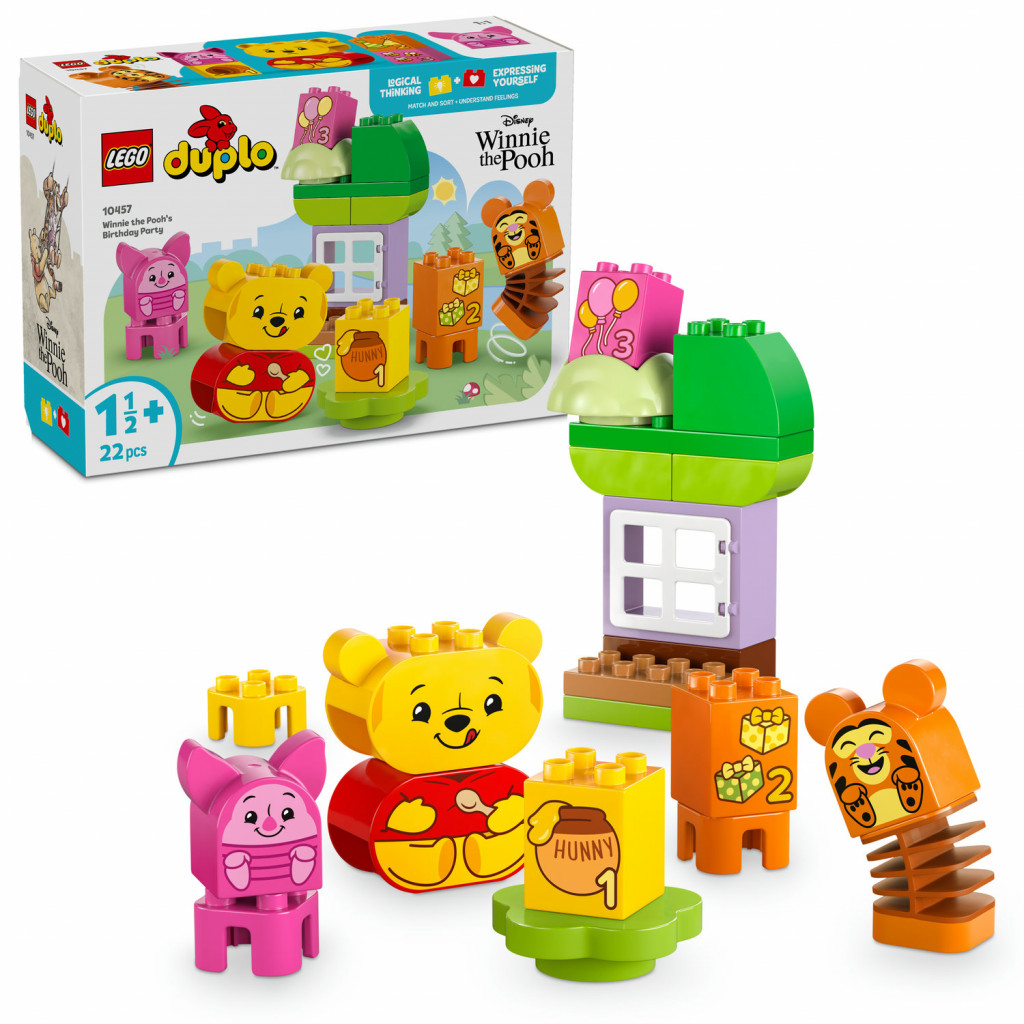 Lego® Narodeninová oslava Macka Pú