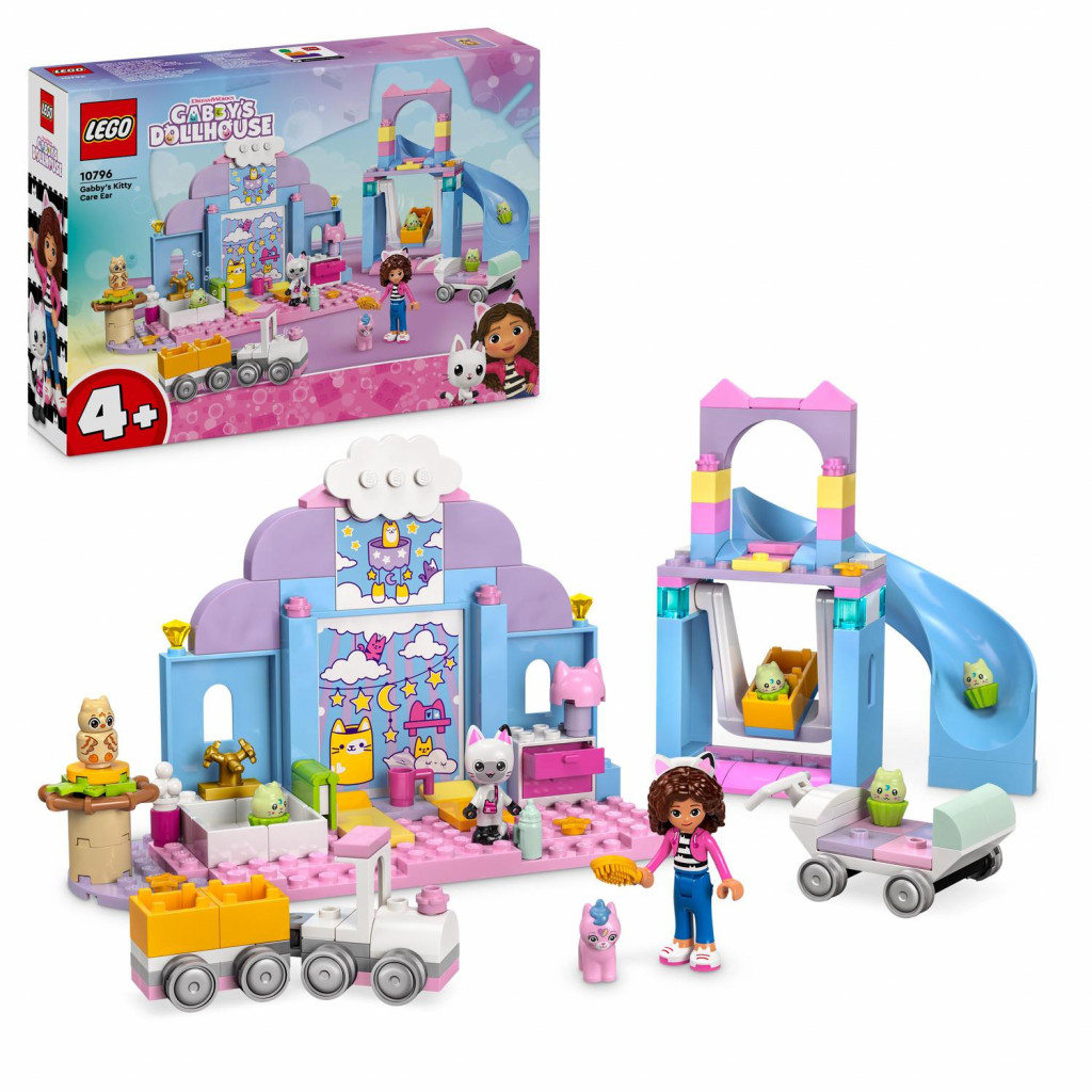 Lego® Gabby a mačacie jasličky
