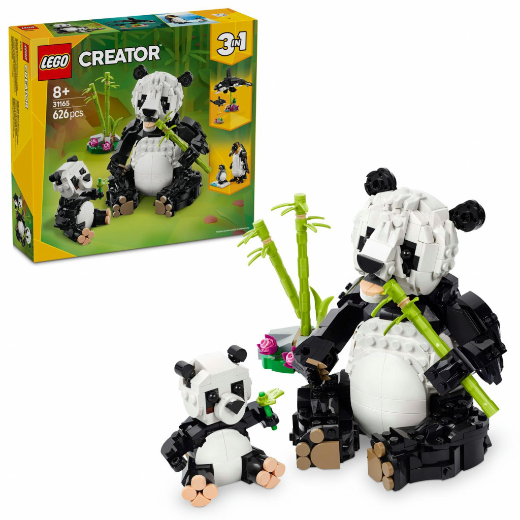 Lego® Divoké zvieratá: Pandia rodinka