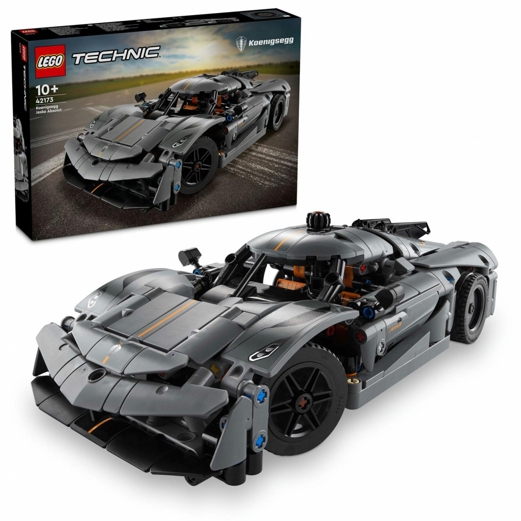Lego® Sivé hyperauto Koenigsegg Jesko Absolut