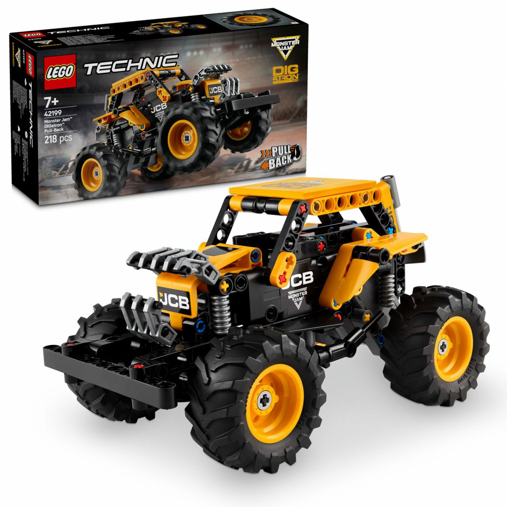Lego® Monster Jam™ DIGatron™ s naťahovacím motorom