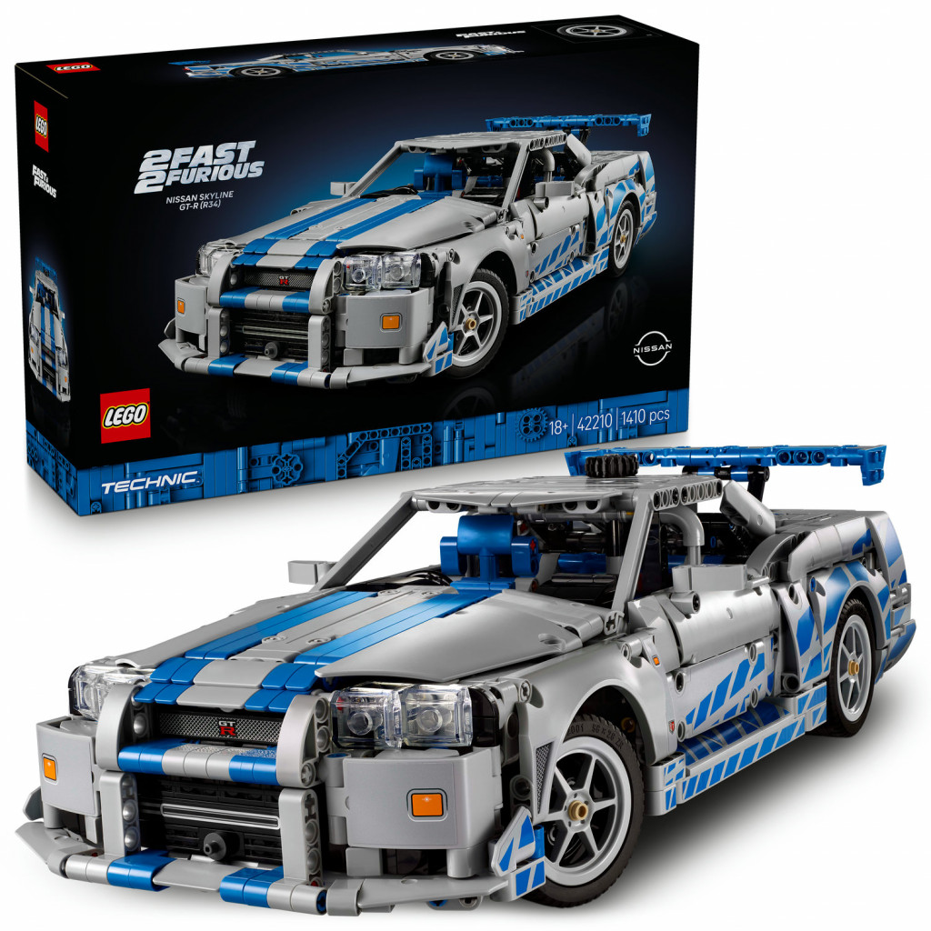 Lego® 2 Fast 2 Furious  Auto Nissan Skyline GT-R (R34)